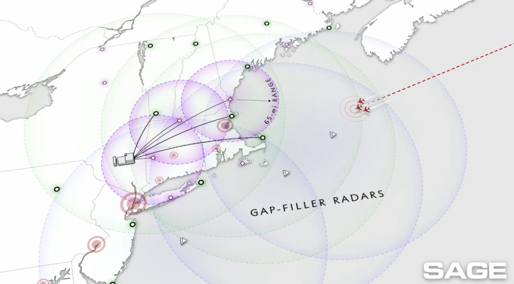 SAGE SemiAutomatic Ground Environment Air Defense System MIT